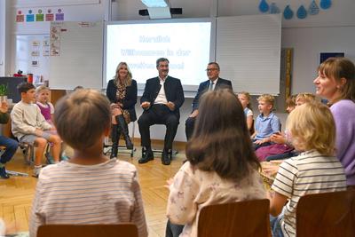 Schulanfang  in Bayern am 16.09.2025-stock-foto