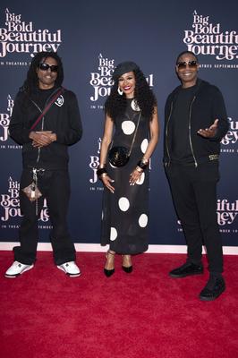 Shim Fresh, Janell Snowden, Doug E. Fresh-stock-foto