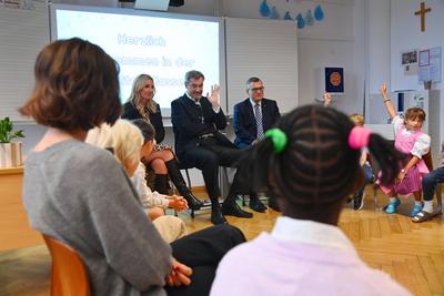 Schulanfang  in Bayern am 16.09.2025-stock-foto