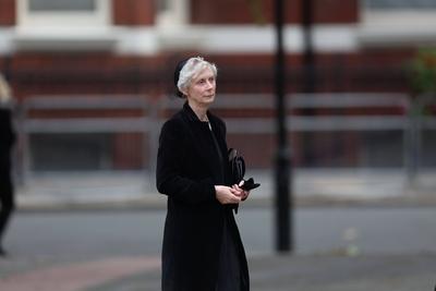 Funeral of The Duchess of Kent-stock-foto