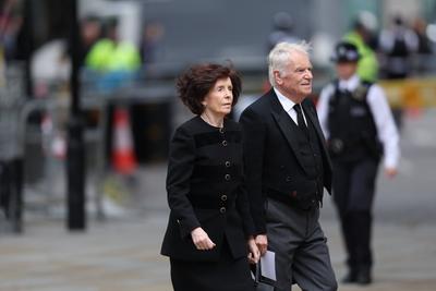 Funeral of The Duchess of Kent-stock-foto