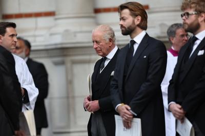 Funeral of The Duchess of Kent-stock-foto