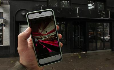 RECORD DATE NOT STATED Geschlossene Shisha-Bar Blossom (M.) in der L?becker Stra?e 127. Nachdem dort Ende August diesen-stock-foto