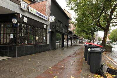 RECORD DATE NOT STATED Geschlossene Shisha-Bar Blossom (M.) in der L?becker Stra?e 127. Nachdem dort Ende August diesen-stock-foto