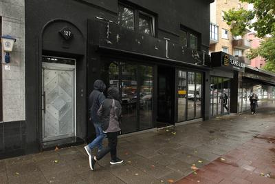 RECORD DATE NOT STATED Geschlossene Shisha-Bar Blossom in der L?becker Stra?e 127. Nachdem dort Ende August diesen Jahre-stock-foto