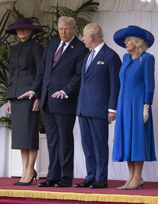 President Trump State Visit to the UK-stock-foto