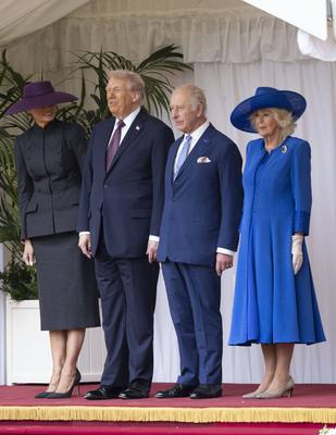 President Trump State Visit to the UK-stock-foto