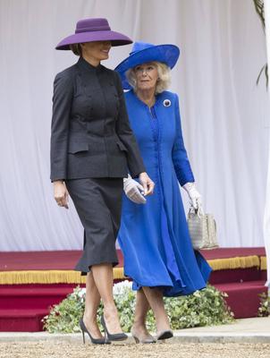 President Trump State Visit to the UK-stock-foto