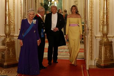 President Trump State Visit to the UK-stock-foto