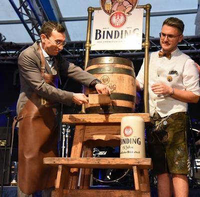 Frankfurter Oktoberfest-stock-foto