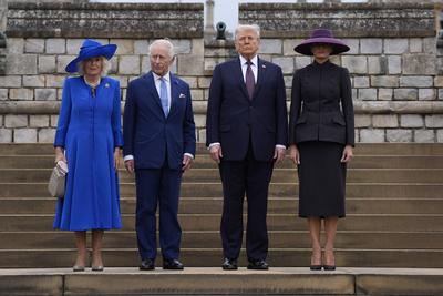 President Trump State Visit to the UK-stock-foto