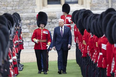 President Trump State Visit to the UK-stock-foto