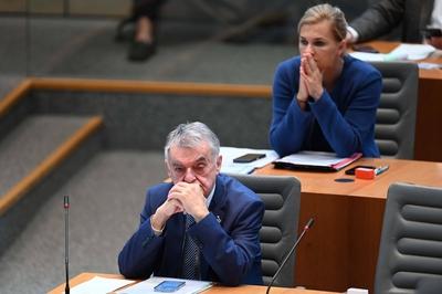 100. Sitzung des Landtags Nordrhein-Westfalen-stock-foto