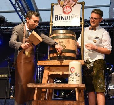 Frankfurter Oktoberfest-stock-foto