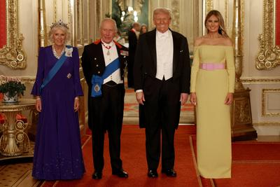 President Trump State Visit to the UK-stock-foto