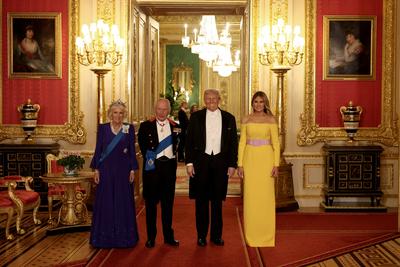 President Trump State Visit to the UK-stock-foto