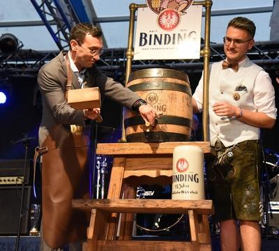 Frankfurter Oktoberfest-stock-foto
