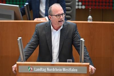 100. Sitzung des Landtags Nordrhein-Westfalen-stock-foto