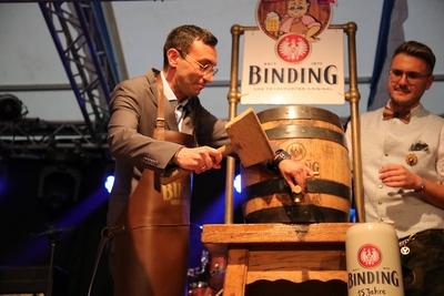 Frankfurter Oktoberfest-stock-foto