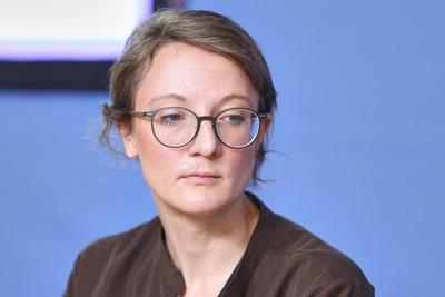 Berlin, Deutschland, 18.09.2025: Haus der BPK: Pressekonferenz: Haus?rztinnen- und Haus?rzteverband - 46. Haus?rztinnen--stock-foto