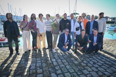 27eme edition du Festival de la Fiction à la Rochelle. Photocall 18 septembre-stock-foto