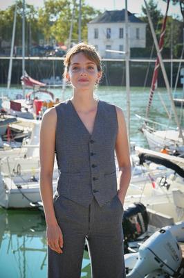 27eme edition du Festival de la Fiction à la Rochelle. Photocall 18 septembre-stock-foto