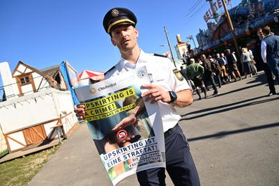 Presserundgang auf dem Oktoberfest 2025-stock-foto