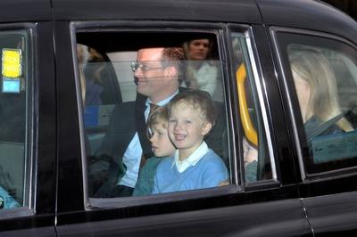 17 12 2014 London United Kingdom Royals leave Buckingham Palace after attending the Queen s Chr-stock-foto