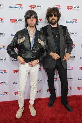 2025 iHeartRadio Music Festival - Press Room-stock-foto