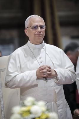Rome, Pope Leo XIV opens the pastoral year of the Diocese of Rome.-stock-foto
