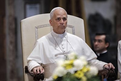 Rome, Pope Leo XIV opens the pastoral year of the Diocese of Rome.-stock-foto