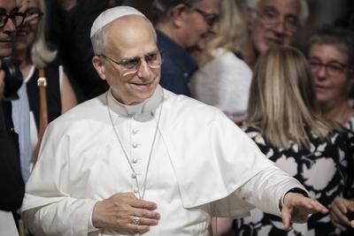 Rome, Pope Leo XIV opens the pastoral year of the Diocese of Rome.-stock-foto