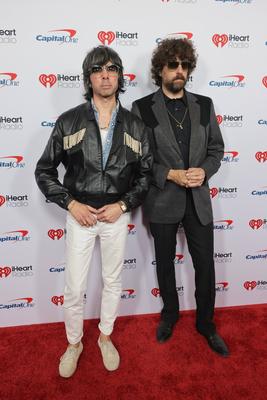 2025 iHeartRadio Music Festival - Press Room-stock-foto