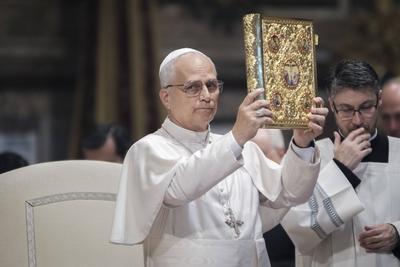 Rome, Pope Leo XIV opens the pastoral year of the Diocese of Rome.-stock-foto
