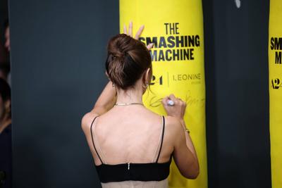 Premiere THE SMASHING MACHINE  Zwischen Triumph und Abgrund-stock-foto