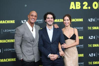 Premiere THE SMASHING MACHINE  Zwischen Triumph und Abgrund-stock-foto