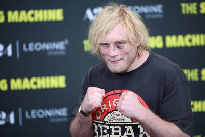 Premiere THE SMASHING MACHINE  Zwischen Triumph und Abgrund-stock-foto