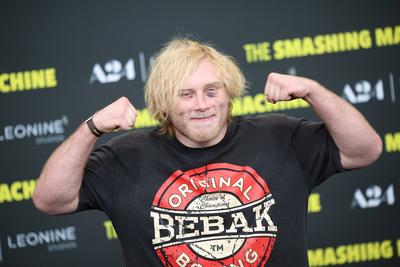 Premiere THE SMASHING MACHINE  Zwischen Triumph und Abgrund-stock-foto