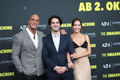 Premiere THE SMASHING MACHINE  Zwischen Triumph und Abgrund-stock-foto