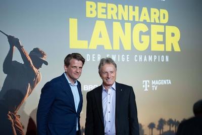 Filmpremiere BERNHARD LANGER - Der Ewige Champion-stock-foto
