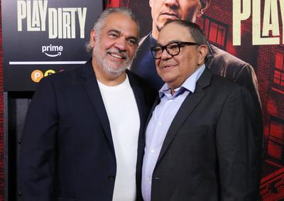 Play Dirty World Premiere-stock-foto