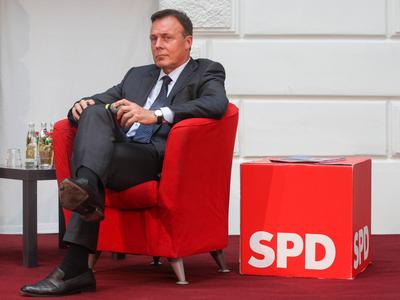 SPD-Bundestagsfraktionsvorsitzender Thomas Oppermann MdB SPD-Bundestagsfraktionsvorsitzender Thomas Oppermann MdB bei ei-stock-foto