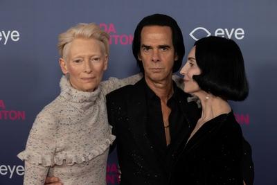 opening of the Tilda Swinton exhibition, Amsterdam, The Netherlands-stock-foto