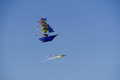 Festival der Riesendrachen auf dem Tempelhofer Feld in Berlin,  Berlin-Tempelhof-stock-foto