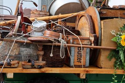 Alpabfahrt-stock-foto