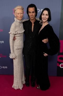 opening of the Tilda Swinton exhibition, Amsterdam, The Netherlands-stock-foto