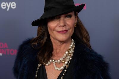 opening of the Tilda Swinton exhibition, Amsterdam, The Netherlands-stock-foto