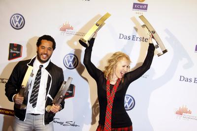 Echo Deutscher Musikpreis 2011-stock-foto