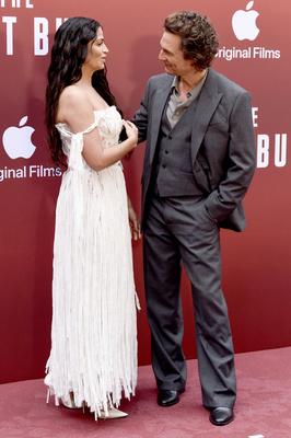Camila Alves, Matthew McConaughey-stock-foto