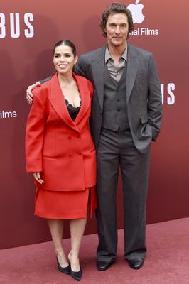 America Ferrera, Matthew McConaughey-stock-foto